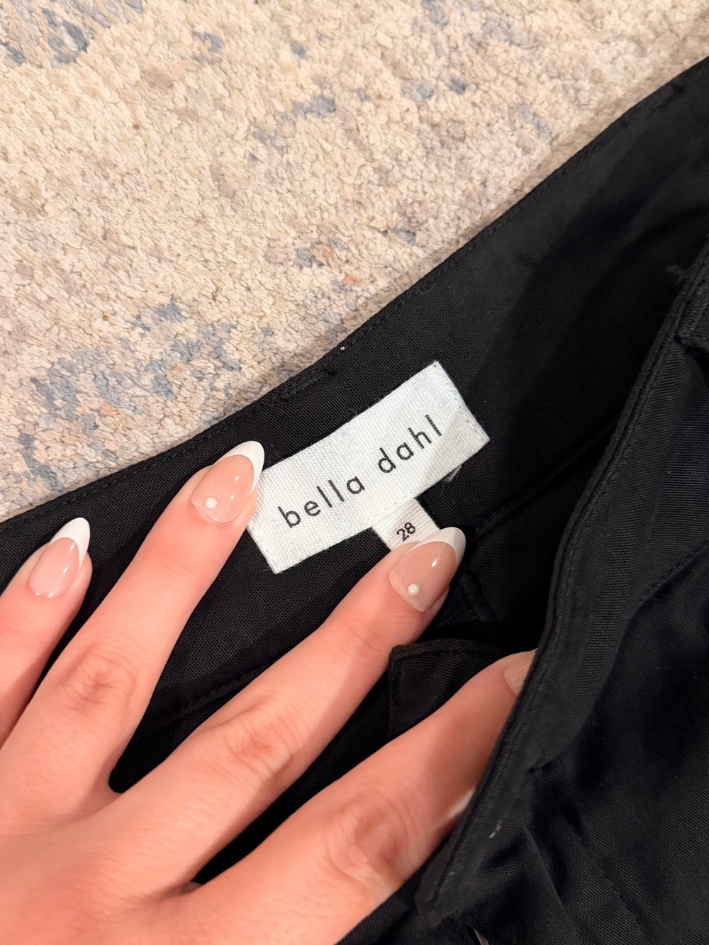 Bella Dahl Black Wide-Leg Pants - Picture 4 of 6